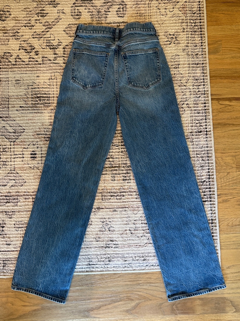 J. Crew Wide Leg Full Length Jean in All Day Stretch - Picture 4 of 5